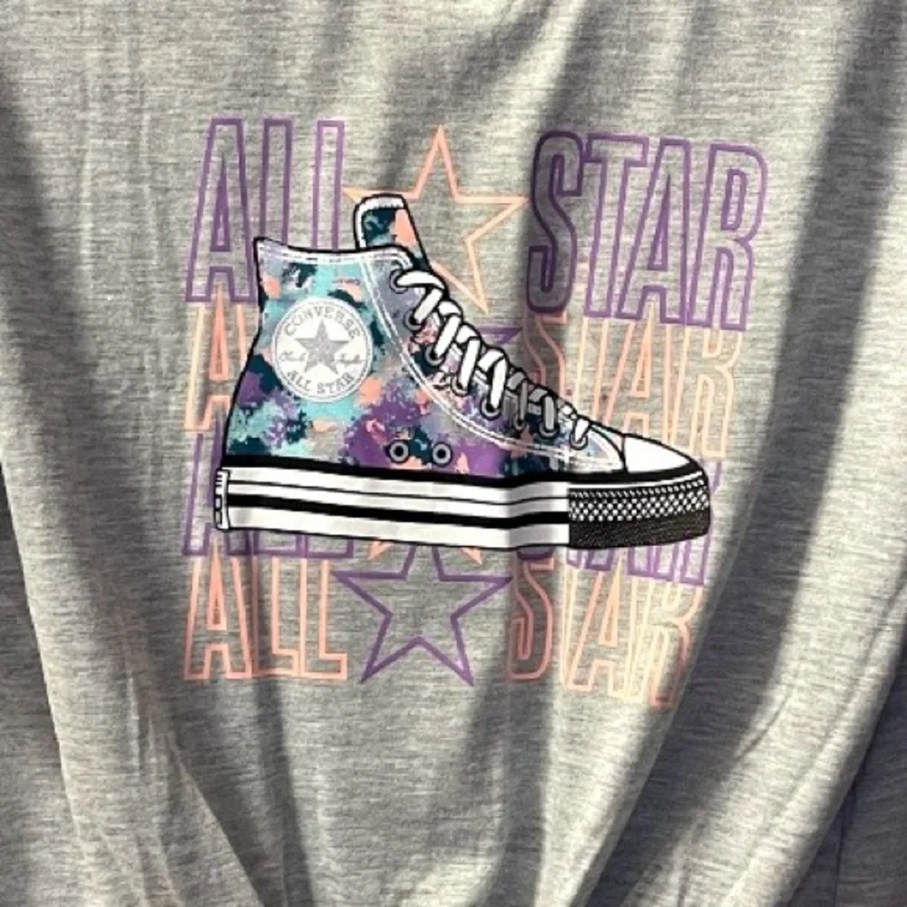 Converse Light Gray T-Shirt (age 12- 13)